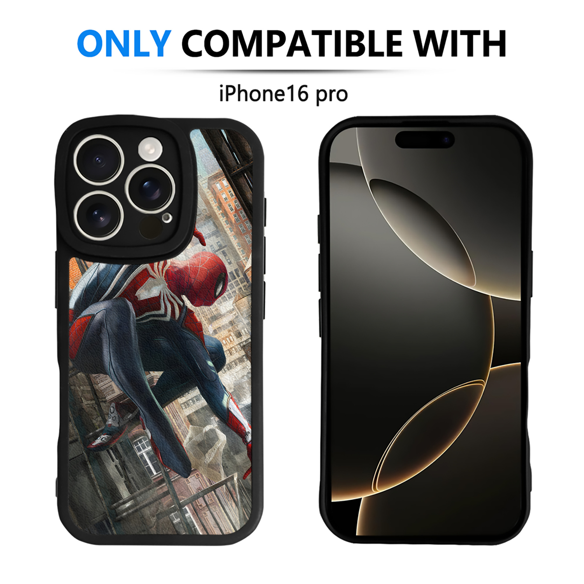 （画像用） アベンジャーズ The Avengers 【iPhone 16シリーズ対応】シリコンスマホケース（レザー調） 材質：シリコン